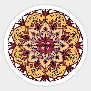 Yoga Mandala Sticker